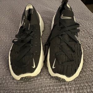 Nike Black and White Athletic Shoes